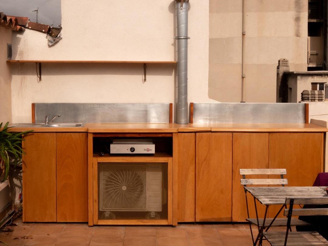 Cuisine extérieure sur-mesure - Marseille